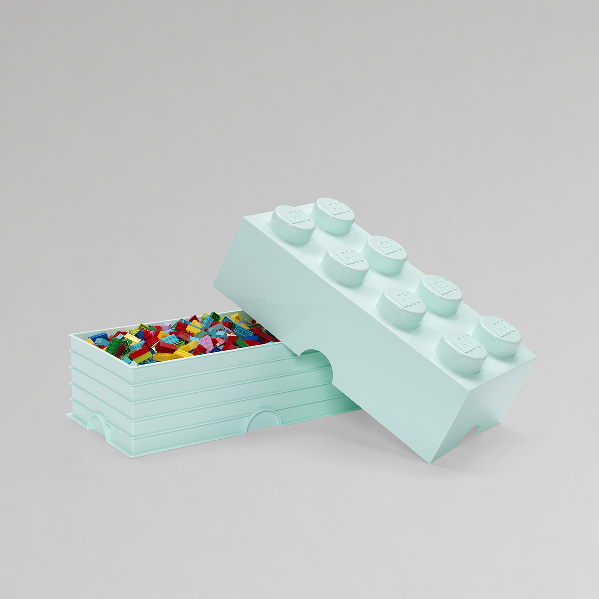 stapelbar Lego Storage Brick 40041730,XL 8 Noppen 