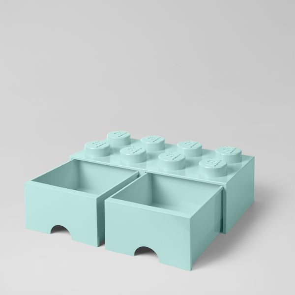 Room Copenhagen 8 LEGO Brick Box, White (40040635) : Toys &  Games