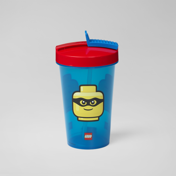 driking bottle, lego, tumblerwStraw, iconic, design, hydration, smoothie, juice, toddlers,