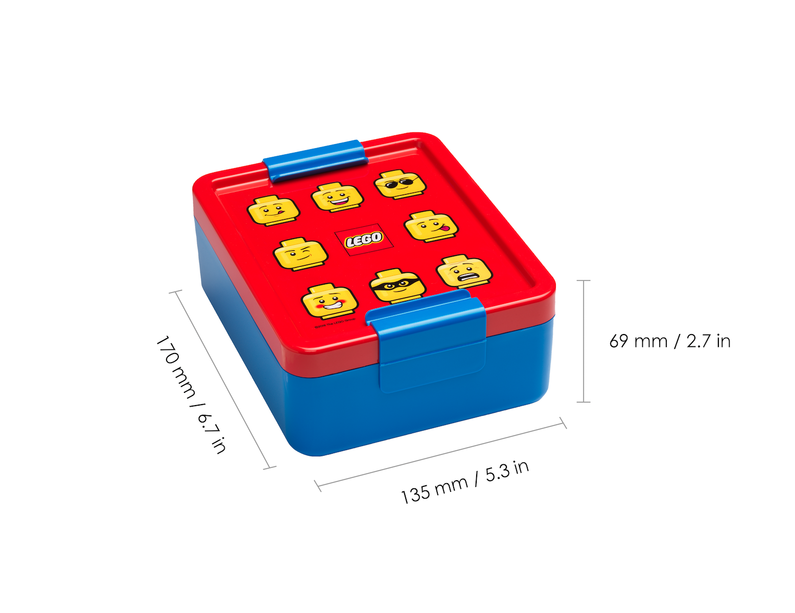 LEGO Lunch Set Iconic Boy Set Behälter Für Lebensmittel Food Größer Trinkflasche 