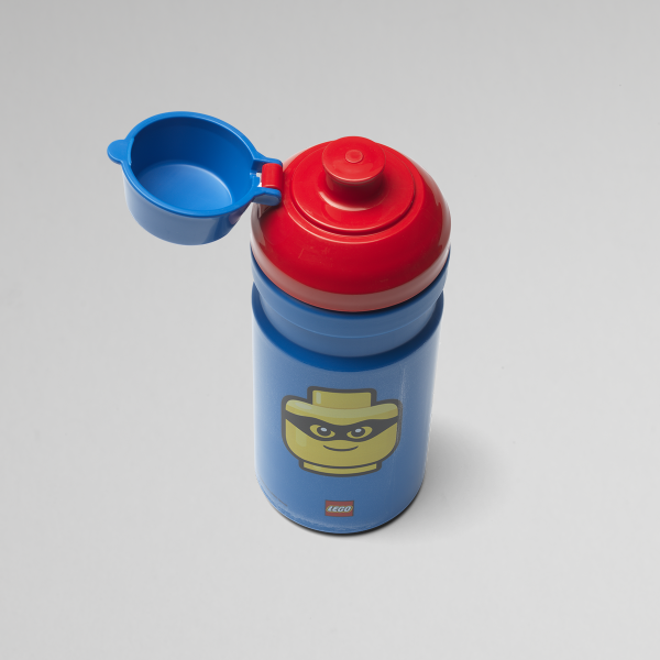 Lego Iconic drinking bottle, fun, collection, food, drink, children, blue