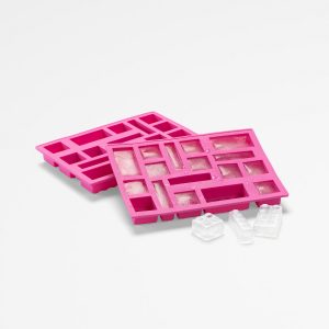 Ice tray full of LEGO® bricks