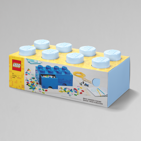Room Copenhagen 41151735 /Étag/ère Brique 8 Boutons Lego Blanc