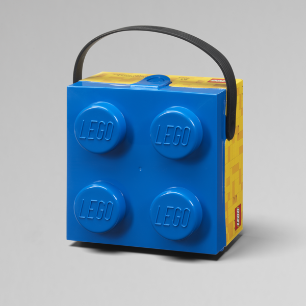 Lego Storage Brick 2 Drawer Bright Blue