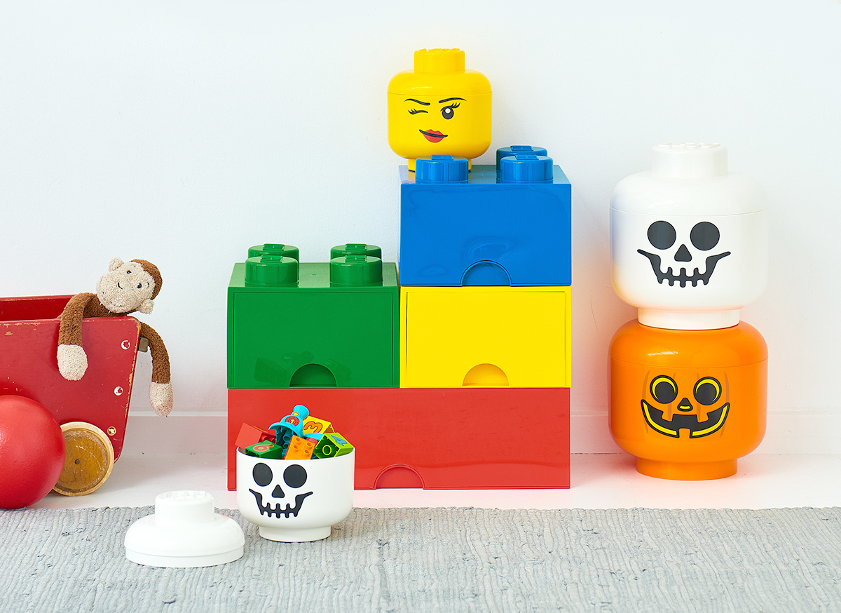 Lego® Contenitore Head Pumpkin